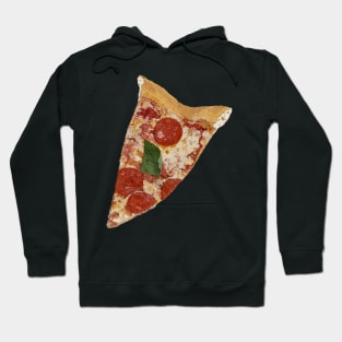 Pepperoni pizza with basil Hoodie